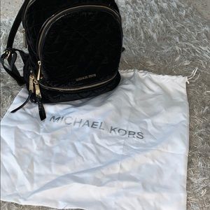 Michael Kors Velvet Backpack
